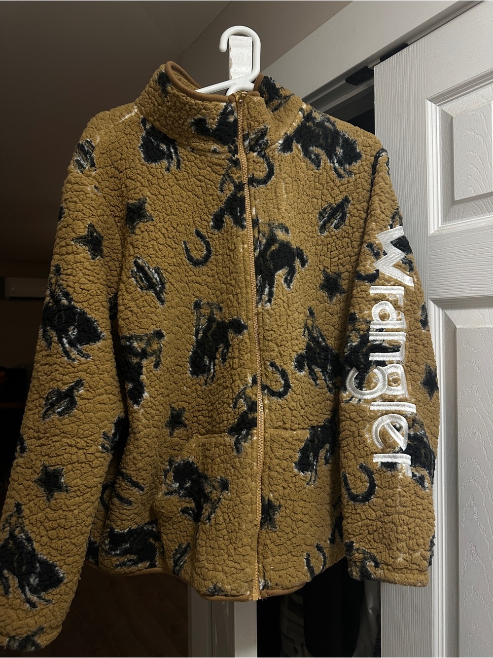 Wrangler sherpa fleece jacket